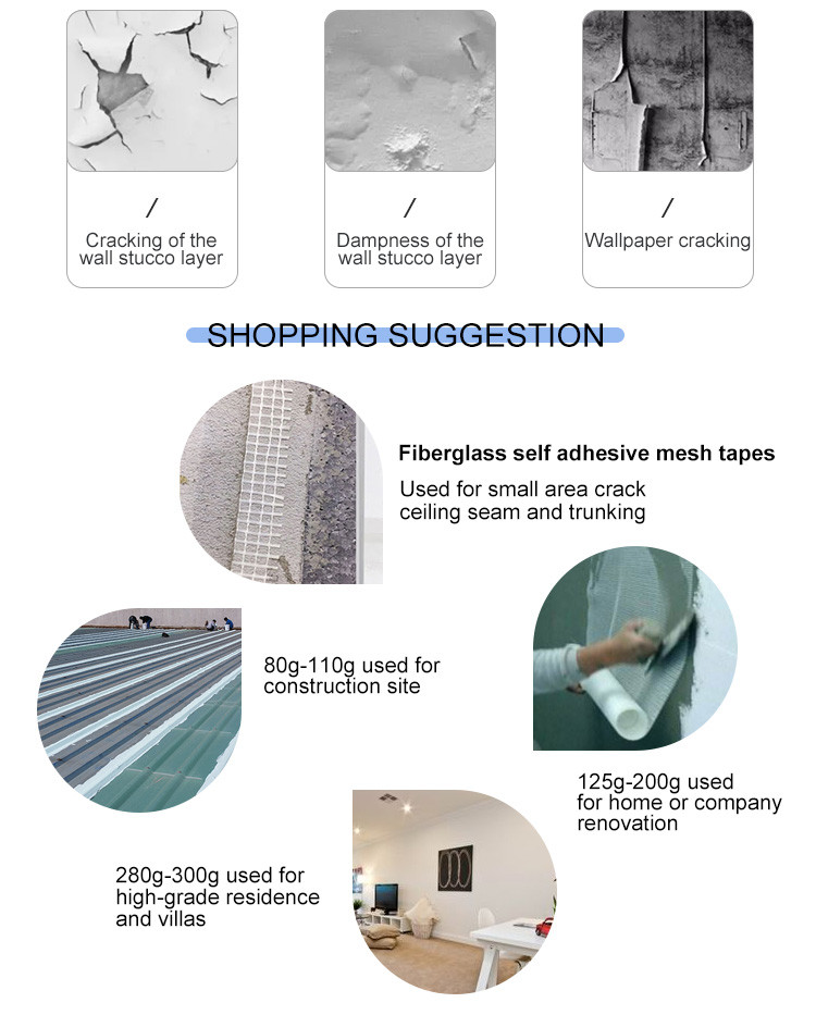 Epoxy Resin Fiber Glass Mesh Mosaic Reinforcing Fiberglass Mesh Roll