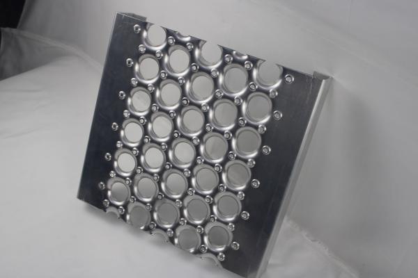 Anti Skid Plate Railing Embossed Sheet Aluminum Grip Strut Walkway Safety