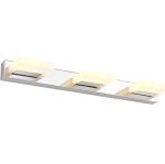 Acrylic LED mirror headlamp 2/3/4 heads toilet stainless steel bathroom lamp(WH