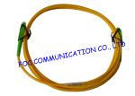 LSZH Jacket SC / APC Fiber Optic Patch Cord , Simplex Fiber Optic Cable Single