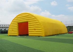 Wholesale Ground Yellow Inflatable Canopy Tent , Inflatable Advertising Tent Modern Design from china suppliers
