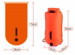 109T nylon PVC 0.35mm Waterproof swim float dry bag Customized Logo