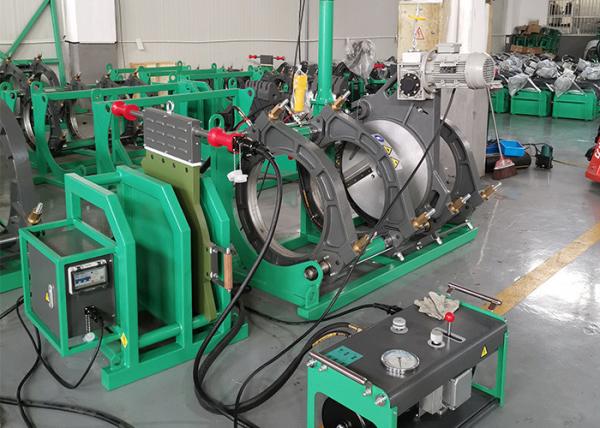 SWT-800 / 500H Maquina de soldadura por fusion a tope de tuberia de HDPE