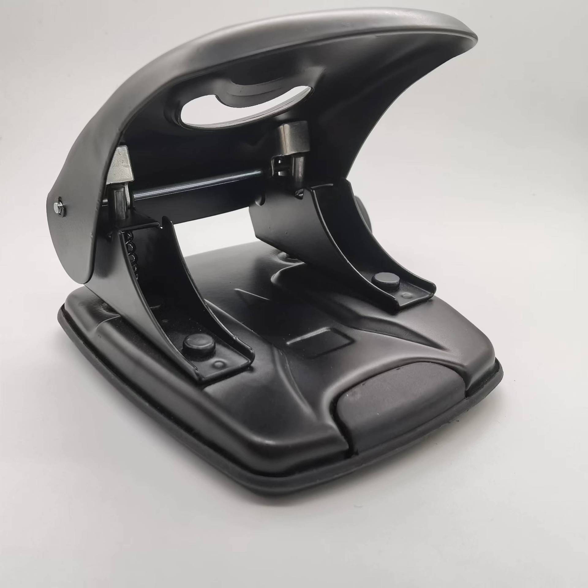 Portable 40 Sheets Pneumatic 2 Hole Puncher for Paper No. of Holes 2 80mm
