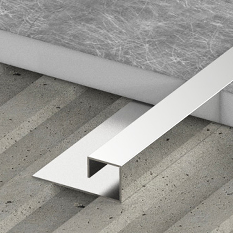 10mm 3m Polished Stainless Steel Tile Trim Floor Edge 304 316 L Shape