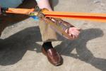 Reliable Portable Slackline Rope , Long Slackline 30–100 Foot High Tension