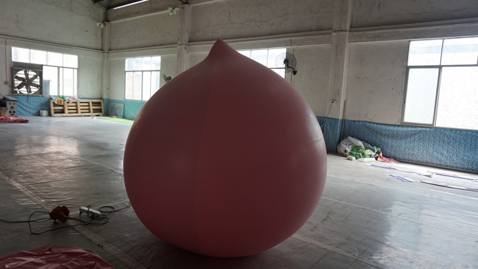 2m High Peach Fruit Shaped Balloons For Kids Party Birthday CE UL