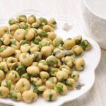 By the BRC Ou Kosher certified, exported to Europe, crispy coated green peas