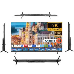 Wholesale Frameless LED 32&quot; UHD Screen Television TV 65 Inch 4K Smart TV Android 75 Inch Smart Television Panel from china suppliers