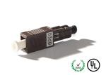 MU Male To MU Female Fiber Optic Attenuator 03dB Environmentally Stable