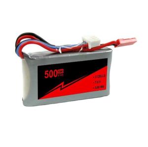 Wholesale 7.6V 65~130C 2s 500mah Lipo Battery FPV RC Drone Battery High Voltage from china suppliers