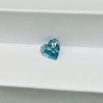 IGI 1-1.99Carat Blue Loose Heart Diamond Man Made Real Diamonds