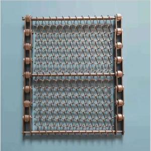 Wholesale Customized Stainless Steel Spiral Wire Mesh Conveyor Belt For Bakery Tunnel Oven from china suppliers
