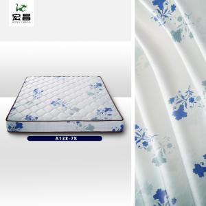 Wholesale RoHS Blue Print Soft Home Textile Jacquard Mattress Fabric 210cm-225cm from china suppliers