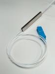 Fiber Optic Divisor 1x4 PLC 0.9mm Steel Tube Splitter SC UPC Connector