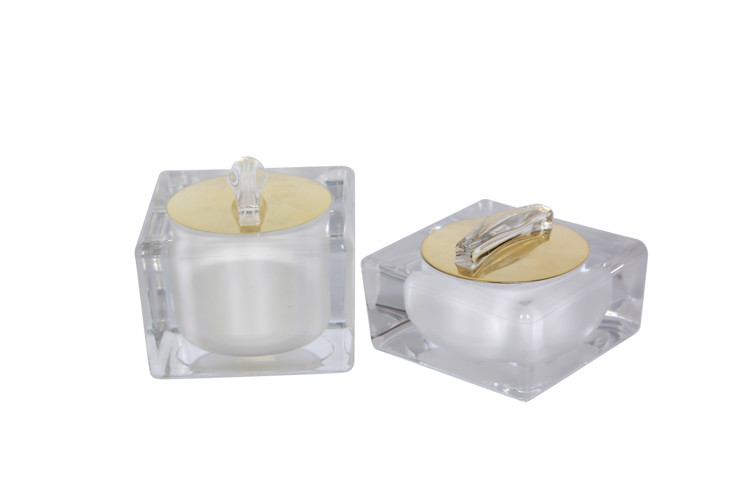 100ML Airless Cosmetic Pump Bottle Cream Jar For Daily Face Moisturizing Skincare Set