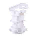 22mm Round Rod Post Insulators Plastic Material Electric Fence Insulators White