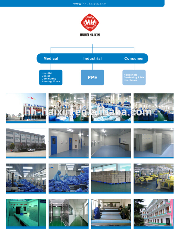 antistatic Unisex SMS Disposable Surgical Gown For Hospital