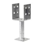 Strong Capacity Wood Connector Stainless Steel Joist Hanger Lumber Fastener