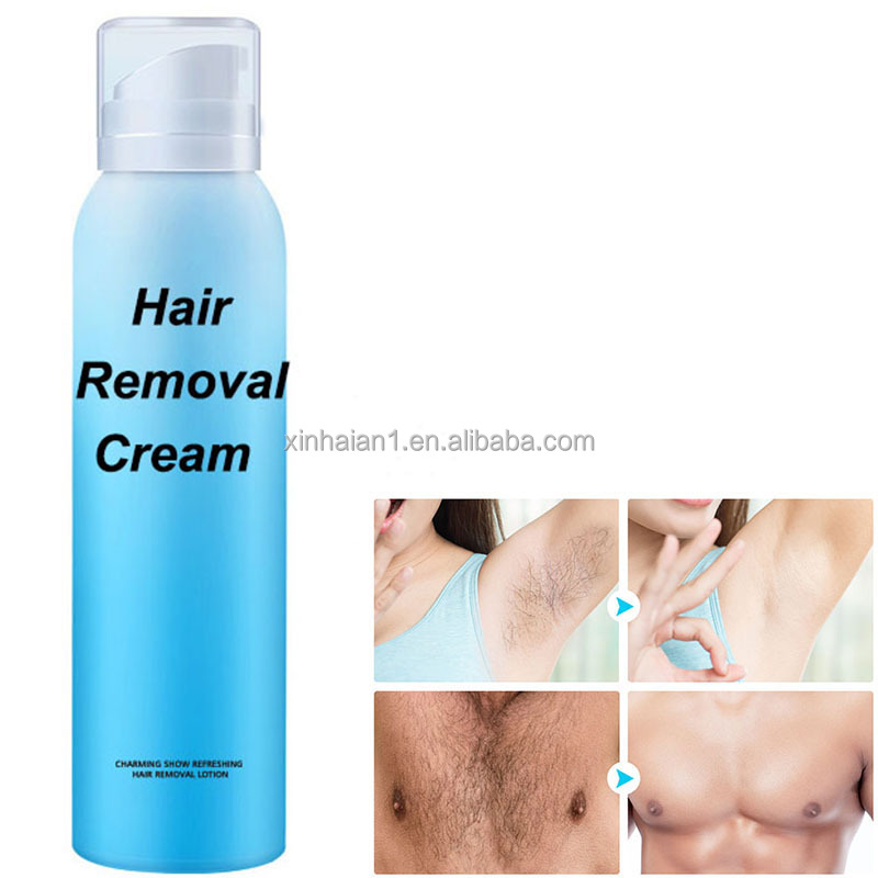 Facial and Body Hair Removal Cream Organic Depilatory Lotion for Long-Lasting Results
