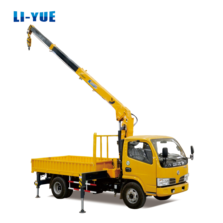 4T Truck Mounted Crane With Working Basket Max. Lifting Height 11.5m