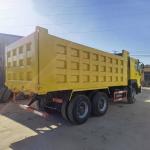 4000hp Howo 6x4 Red Tipper Truck Dump Truck Euro 3 Emission Standard Gross
