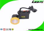 Aluminum Cup Rechargeable Led Headlamp , Outdoor Coal Mining Lights 11.2Ah For
