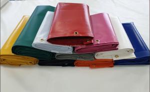 Wholesale 10-20 Oz PVC Vinyl Tarp With PVC Knife Coating Warp Knitted Type from china suppliers