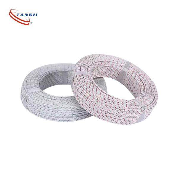 Fiberglass Insulated Thermocouple Extension Cable With 7/0.2mm Conductor For