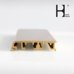 Heatproof Golden C3850 Brass Window Frames For Home Decoration
