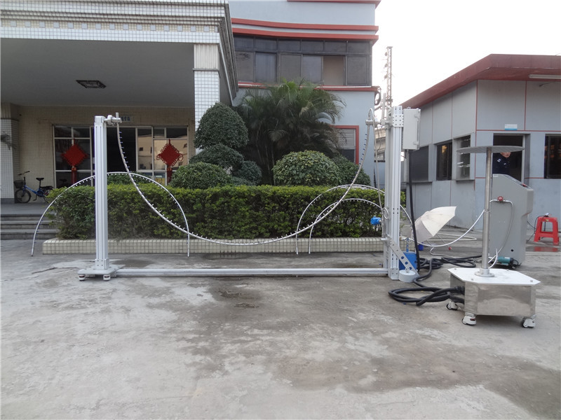 Environmental Test Chambers , Arched Pendulum Tube Rain Home Appliance Tester