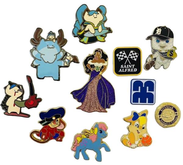 Manufacturer Custom Lapel Pin Badges Labels Design Your Own Logo Metal Crafts