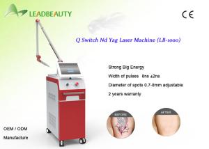 Wholesale 1064nm / 532nm Q Switch Laser Tattoo Removal Machine Water Cooling System from china suppliers