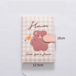 Leather Cute Ins Cartoon Student Color Page Hand Notebook LOGO Customization