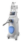 Vertical professtional cryolipolysis cavitation rf lipolaser slimming machine