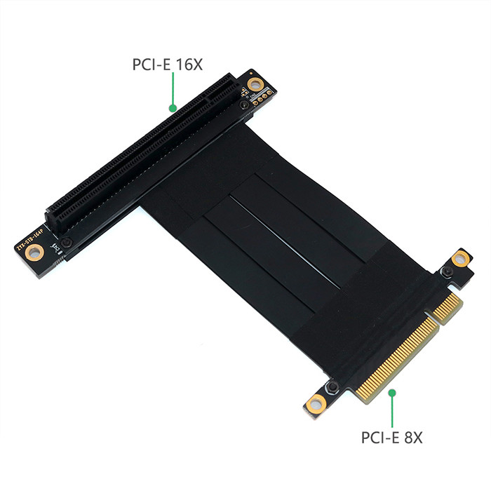Express 16X To 8X Pcie Extender Cable Lead Free QFN POP Pcie Adapter Cable