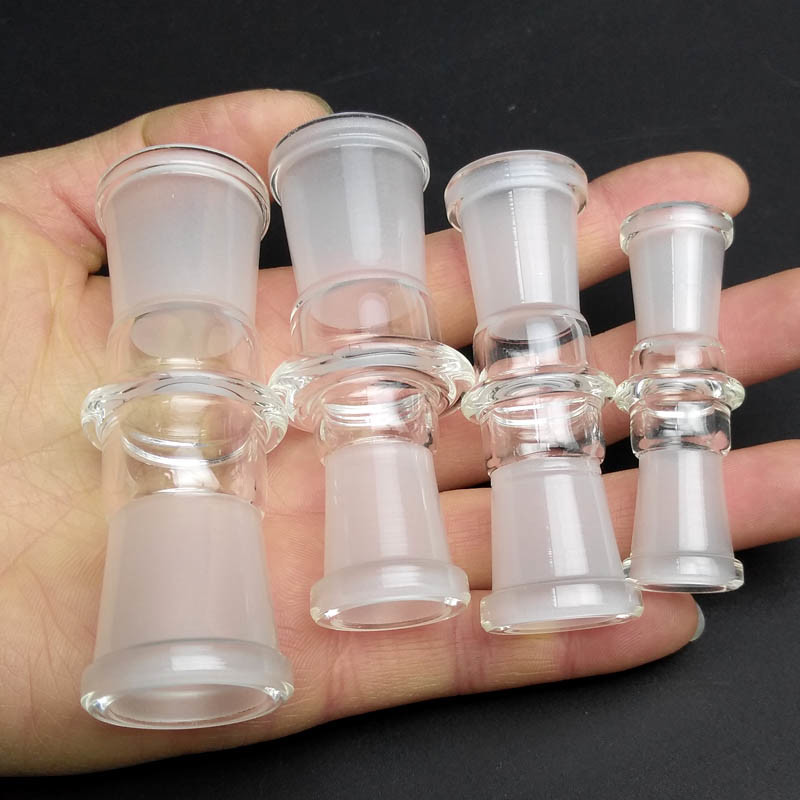Hand Blown Glass Bongs Accessories Glass Adapter For Oil Rigs Bongs