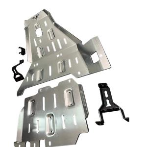 Wholesale Steel Skid Plate Engine Guard for Jeep Wrangler Full Set 4x4 Shipping Way Sea Shipment from china suppliers