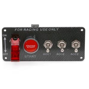 Wholesale Racing Only Switch Panel 2 3 4 Hole Rated Current 300A In Red For B2B Buyer from china suppliers
