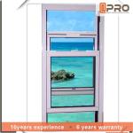 Dust Proof Aluminum Single Hung Window Powder Coated Surface Treatment