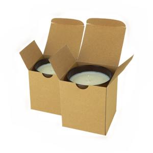 Wholesale Custom Logo Stamped Kraft Paper Box Packaging Boxes Packaging from china suppliers