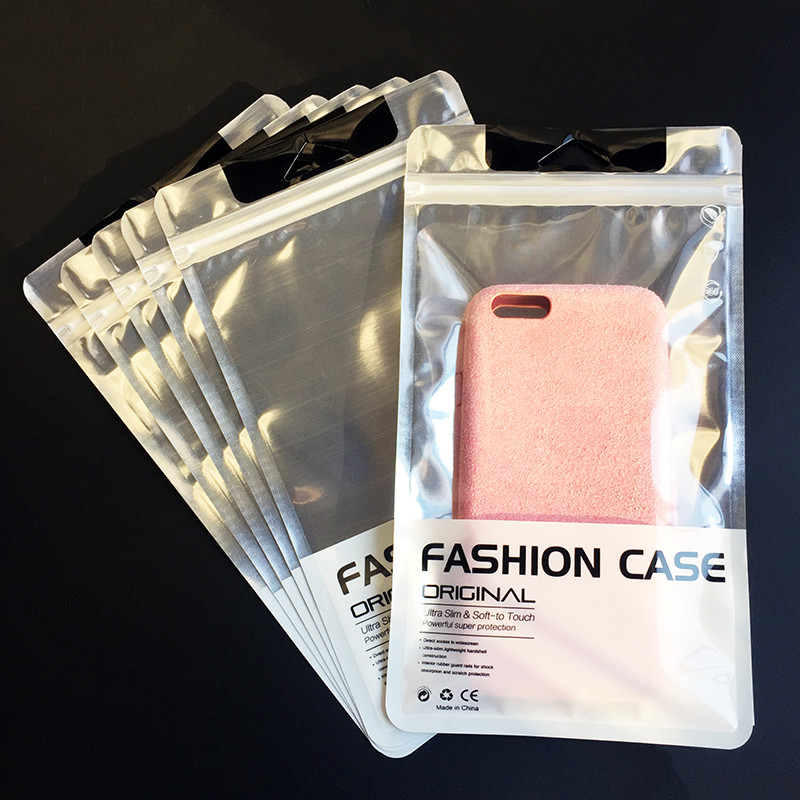 Custom Printing OPP Plastic Zipper Bags for Accessories/Phone Case Package