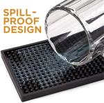 BM-002 Disposable Rubber Bar Mats, Bar Serving Puddle Mat Restaurant Kitchen