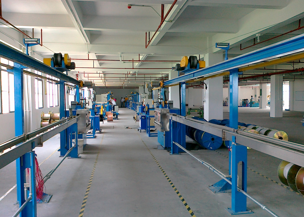 30M 280Kg/h Outdoor Fiber Optic Extrusion Production Line Wire Extruder Machine