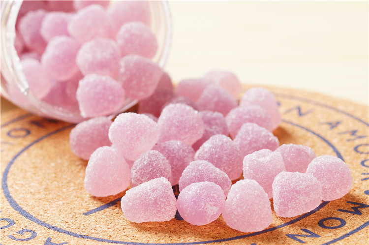 Anti Fatigue Grape Seed Fruit Vegetarian Multivitamin Gummies Gluten Free