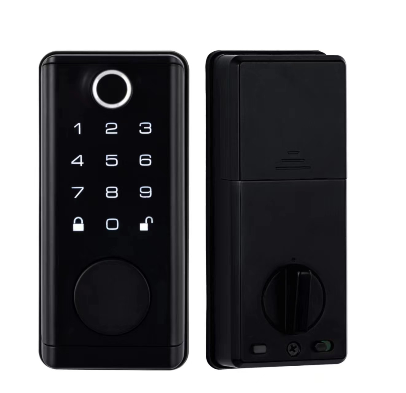 Smart Look Glass Door Fingerprint Lock Multi Function