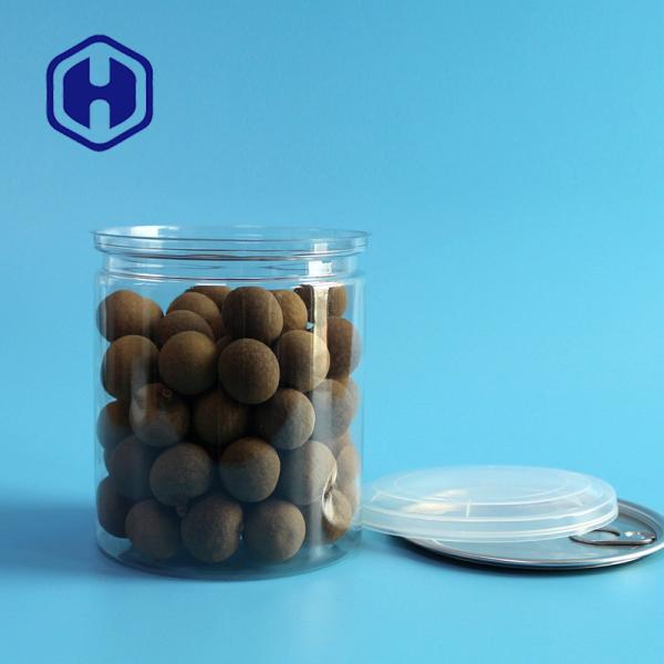 750ml Clear Plastic Cans Screen Print Food Grade Packing Bpa Free Empty Pet Can