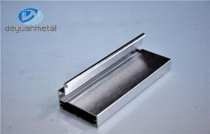 Wholesale 6463 Silver Brushing Aluminium Extruded Profiles For Windows And Doors from china suppliers