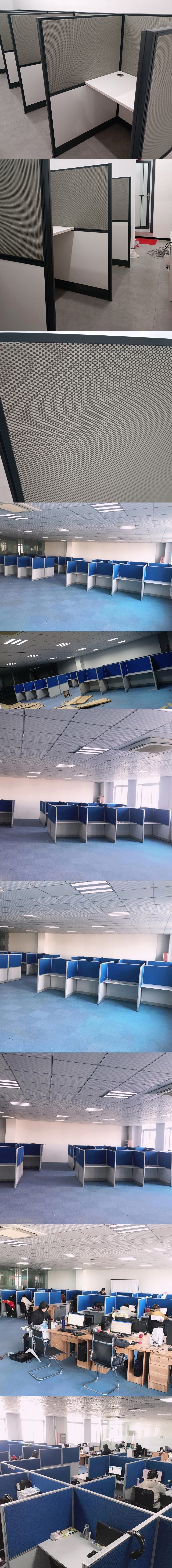 Office Building Modular Office Furniture Set for Bureau de Travail and Mail Packing