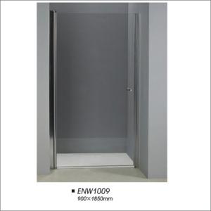 Wholesale Tempered Glass Framed Pivot Shower Door , Custom Glass Shower Screens from china suppliers